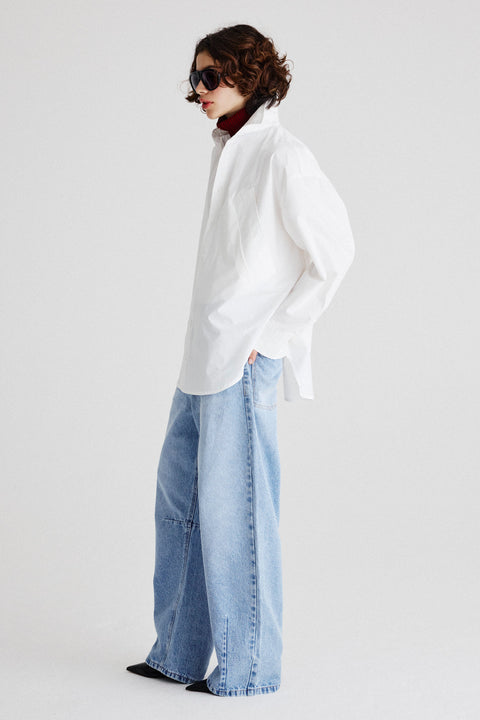 Calça Barrel Jeans Gammba + Isis Fem
