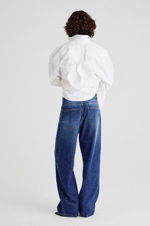 Calça Barrel Jeans Gammba + Isis Fem