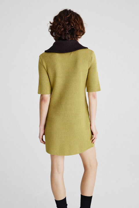 Vestido Curto Tricot Gammba + Isis