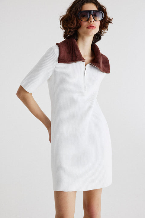 Vestido Curto Tricot Gammba + Isis