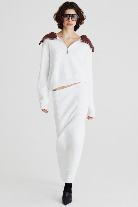 Saia Midi Tricot Gammba + Isis