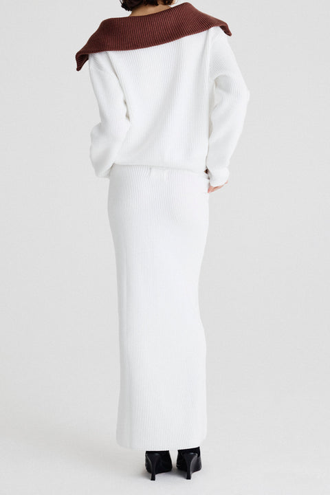 Saia Midi Tricot Gammba + Isis