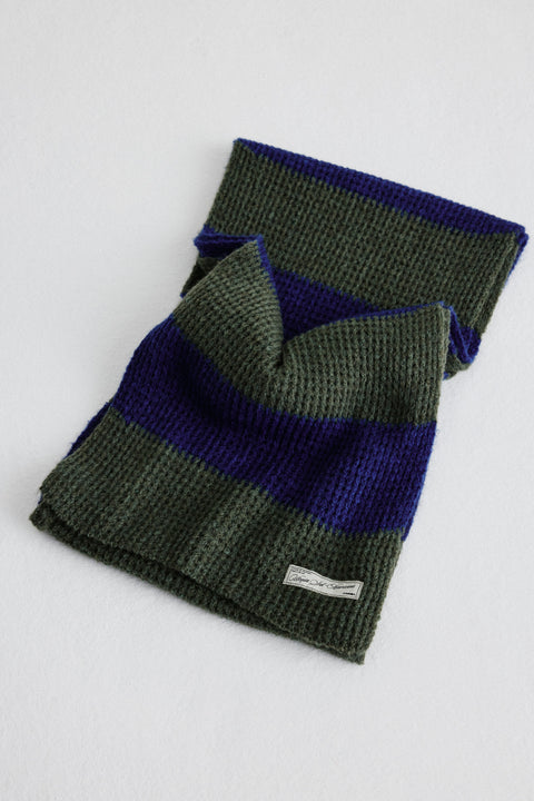 Cachecol Listras Tricot Masc