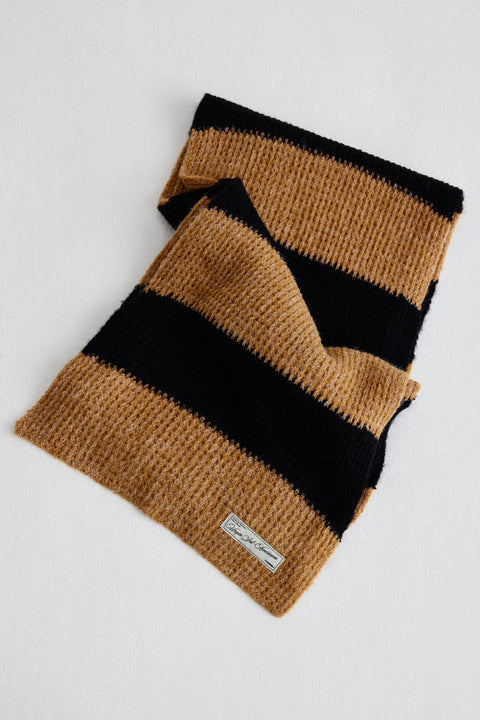 Cachecol Listras Tricot Fem