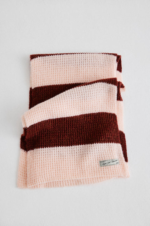 Cachecol Listras Tricot Fem