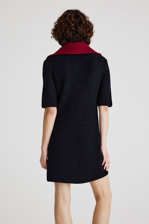 Vestido Curto Tricot Gammba + Isis