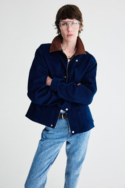 Jaqueta Trucker Sarja Fem