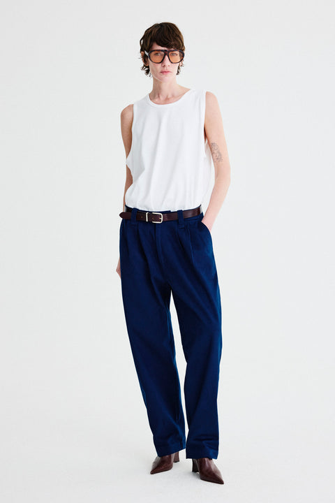 Calça Nuri Pregas Fem