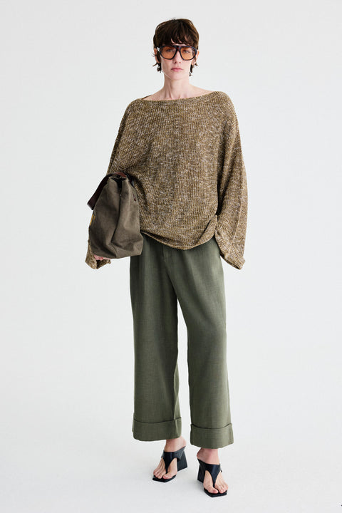 Blusa Manga Longa Tricot