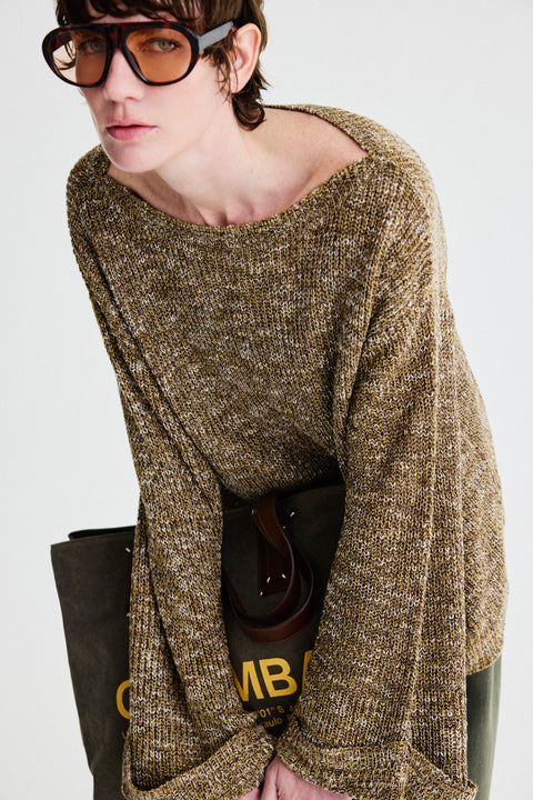 Blusa Manga Longa Tricot