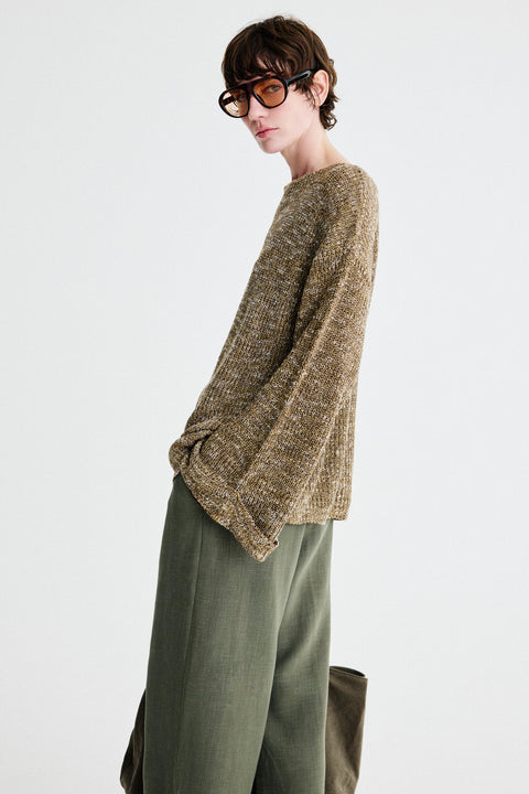 Blusa Manga Longa Tricot