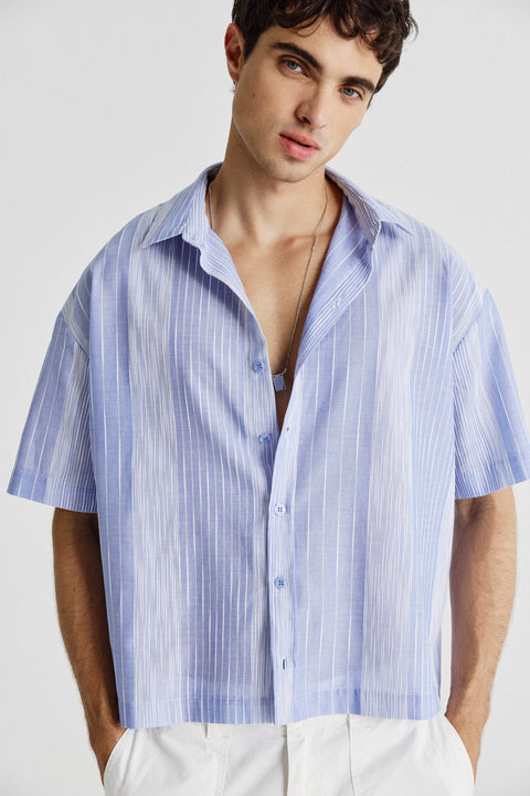 Camisa Boxy Algodão Remo Masc
