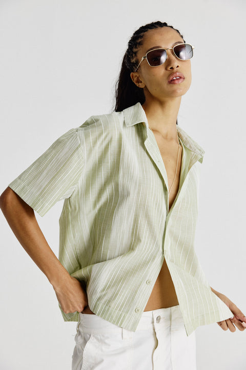 Camisa Boxy Algodão Remo Fem