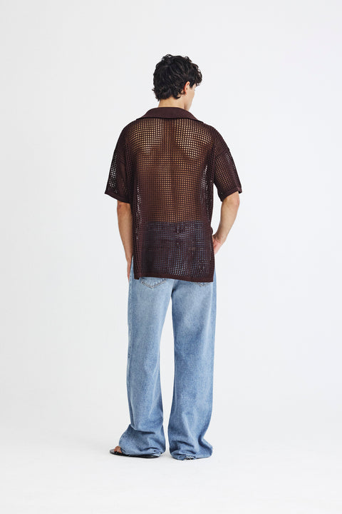 Polo Tricot Telado Cacau