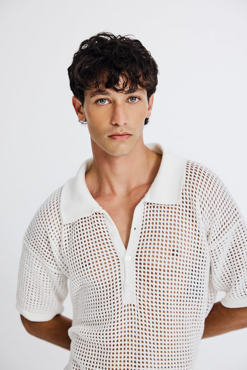 Polo Tricot Telado Masc