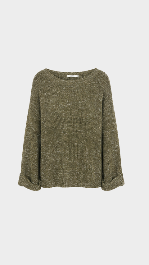 Blusa Manga Longa Tricot