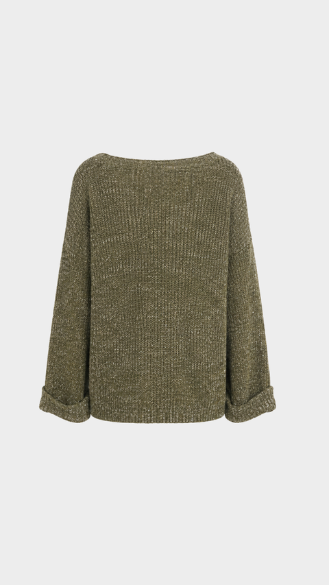 Blusa Manga Longa Tricot