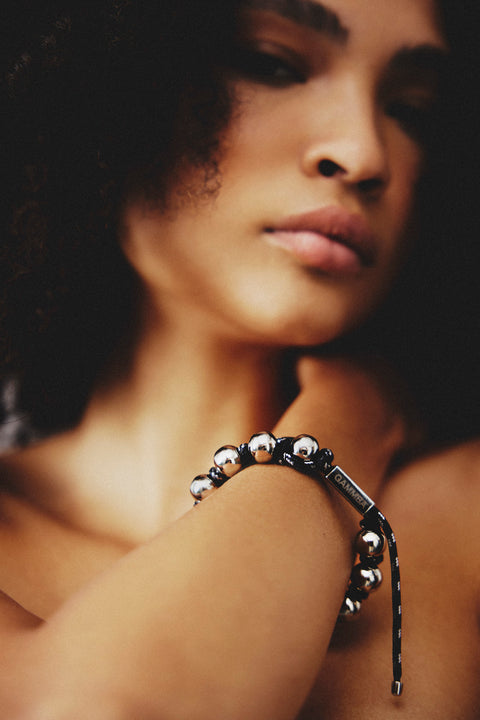 Pulseira Cordão Berloques Fem