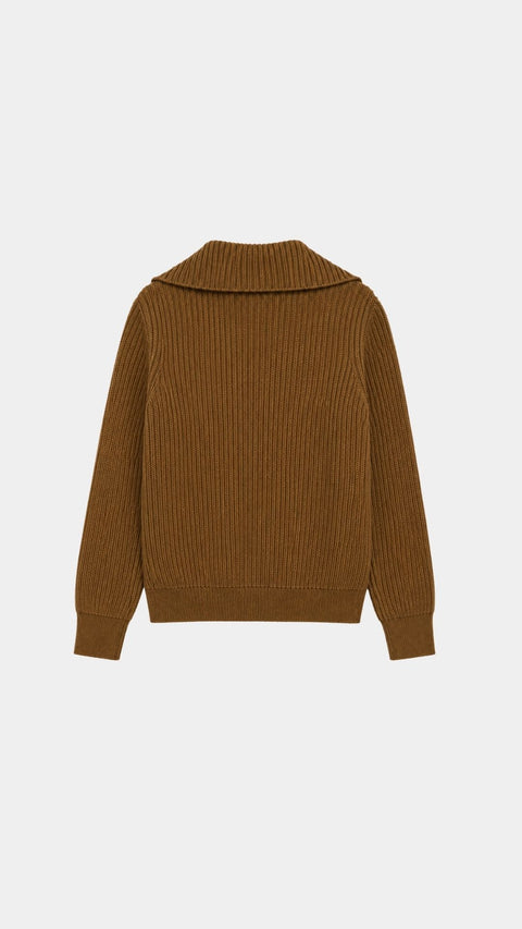 Casaco Tricot Zíper