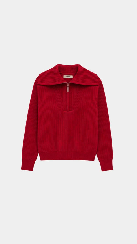 Casaco Tricot Zíper