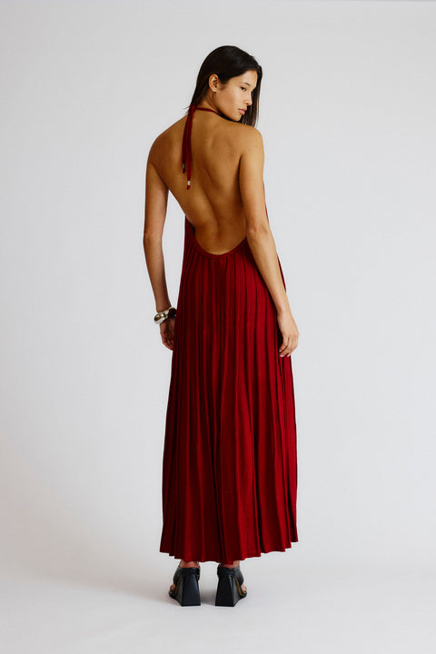 Vestido-Plissado-Tricot-gammba-frente-vermelho