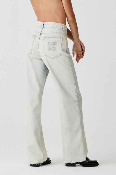Calça Bootcut Jeans Fem