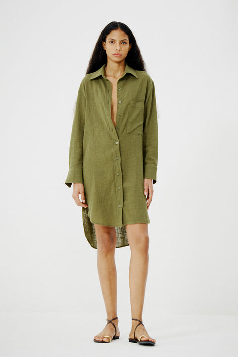Chemise Algodão Gaze