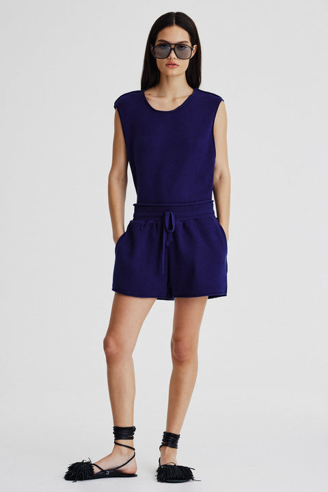 Short Tricot Algodão Fem