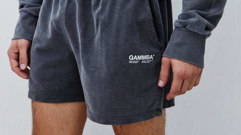 Short de Moletom Estonado Masc