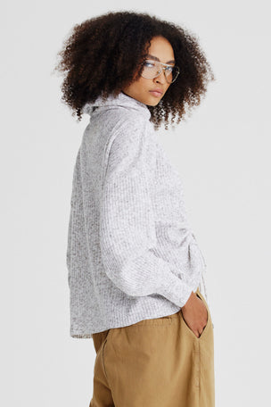 Pull Tricot Gola Canaleta Fem