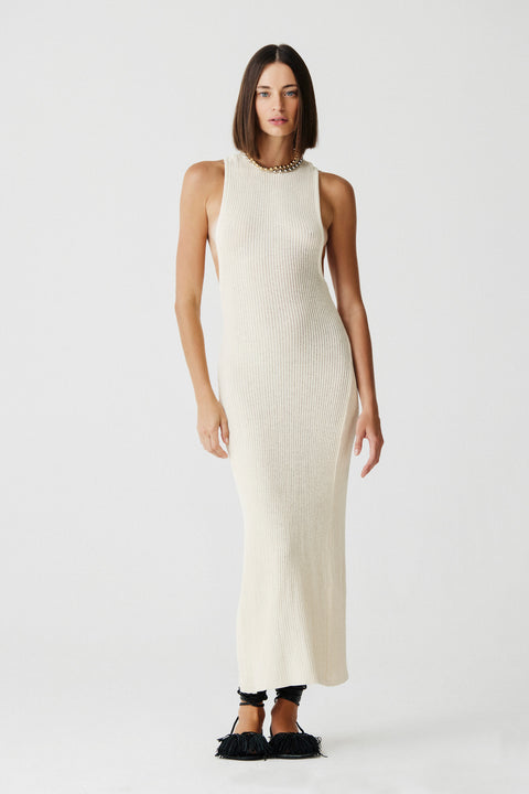 Vestido Longo Tricot